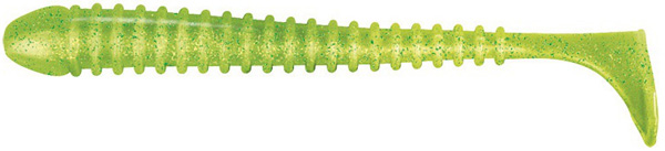 Jackson The Worm 12,5cm, 5 stuks! - Chartreuse