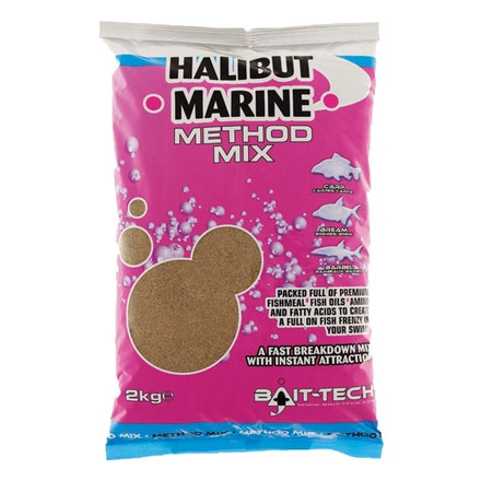 Bait-Tech Halibut Marine Method Mix Lokvoer (2kg)