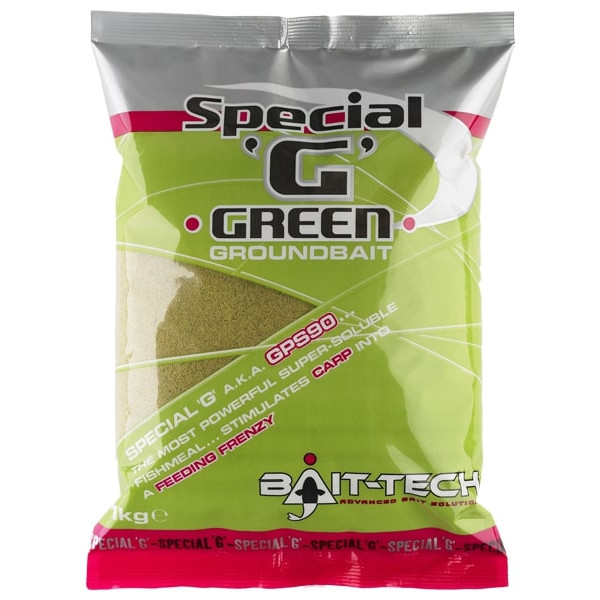 Bait-Tech Special G Groundbait Lokvoer (1kg) - Green