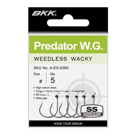 BKK Predator W.G. Weedless Hooks