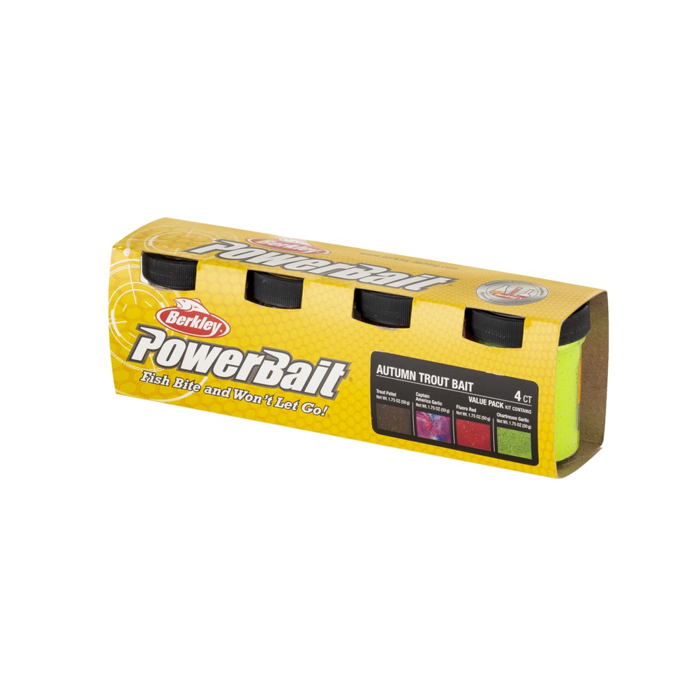 Berkley PowerBait® Forel Season Pack (4 stuks)