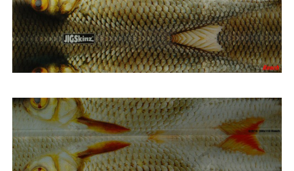JigSkinz kunstaas cover - Roach