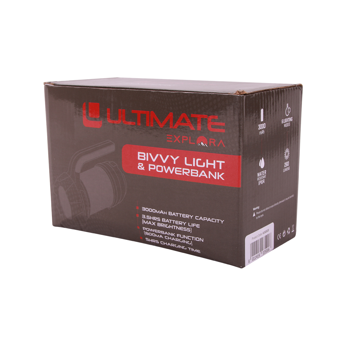 Ultimate Explora Bivvy Light & Powerbank