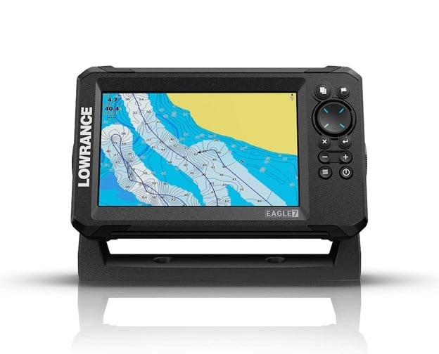 Lowrance Eagle 7 Splitshot Row Fishfinder (Met GPS)