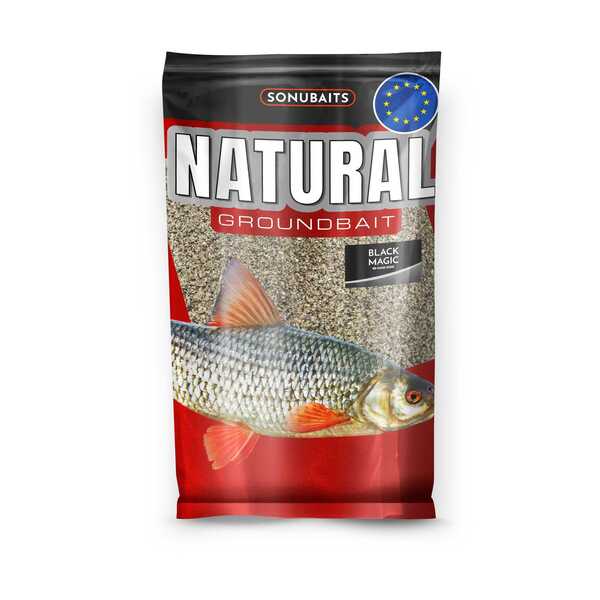 Sonubaits Natural Black Magic Groundbait (1kg)