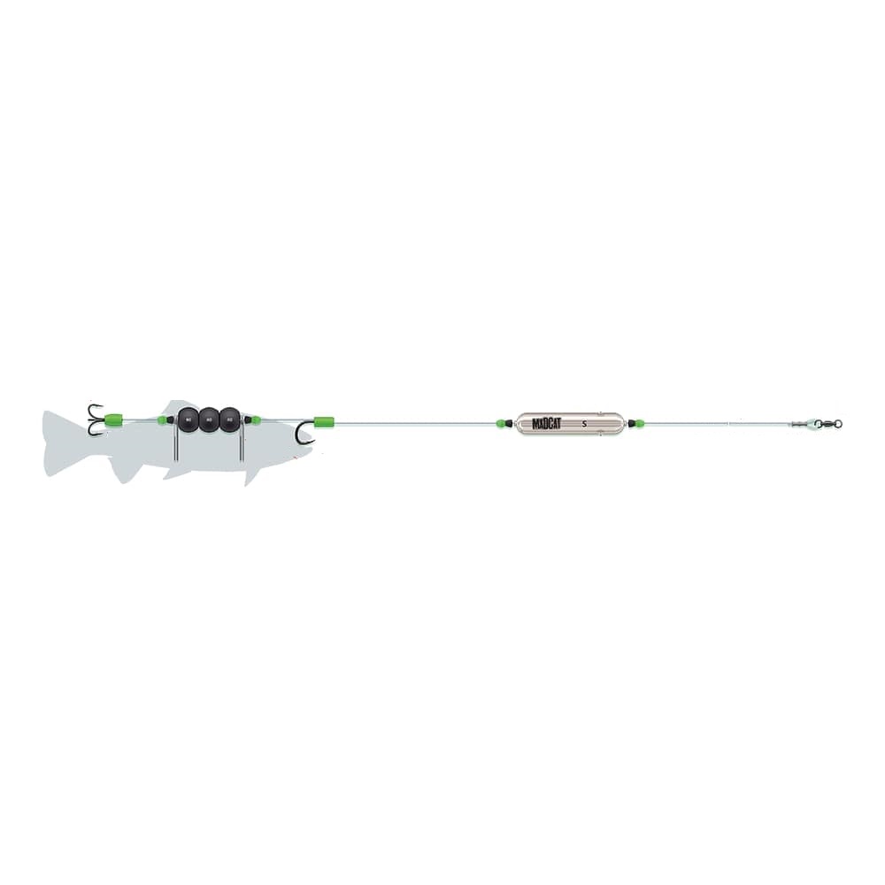 Madcat Adjusta Profi River Rig Noseclip Meervalonderlijn 180cm (100lb)