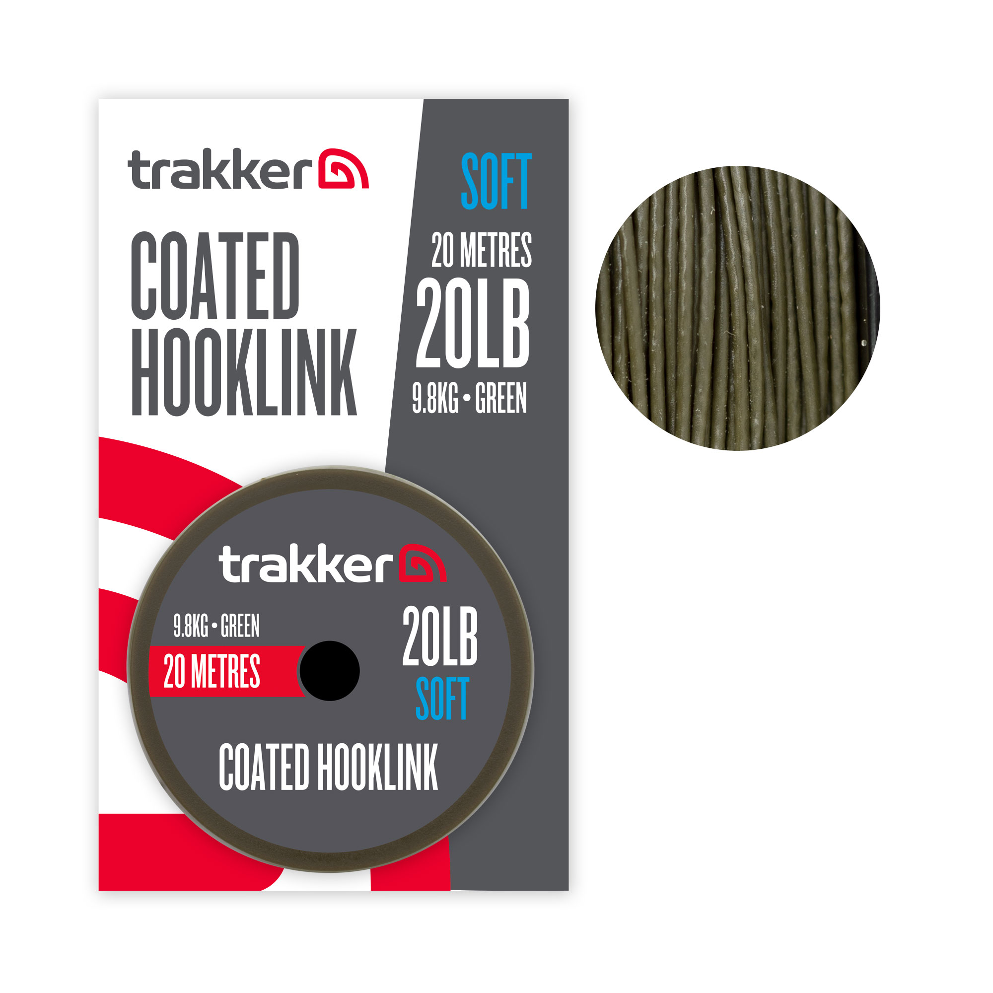 Trakker Soft Coated Hooklink (20m)