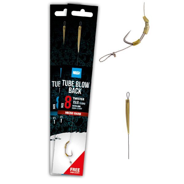 Nash Tube Blow Back Rig Barbless