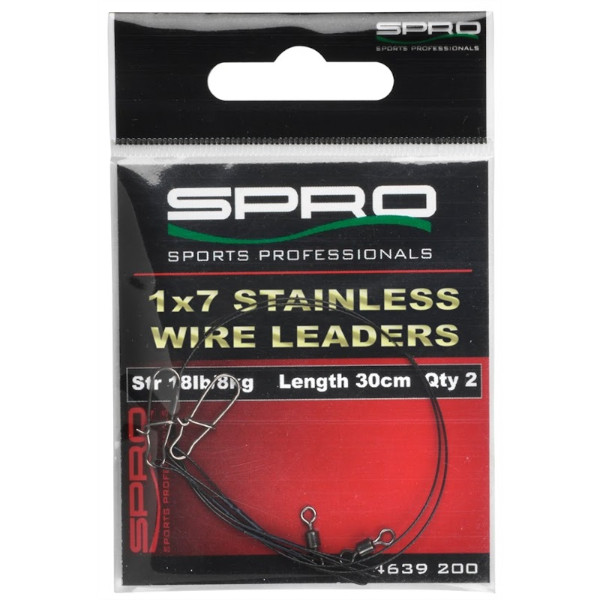 Spro Fat Iris 80 + Spro Stainless Wire Leaders