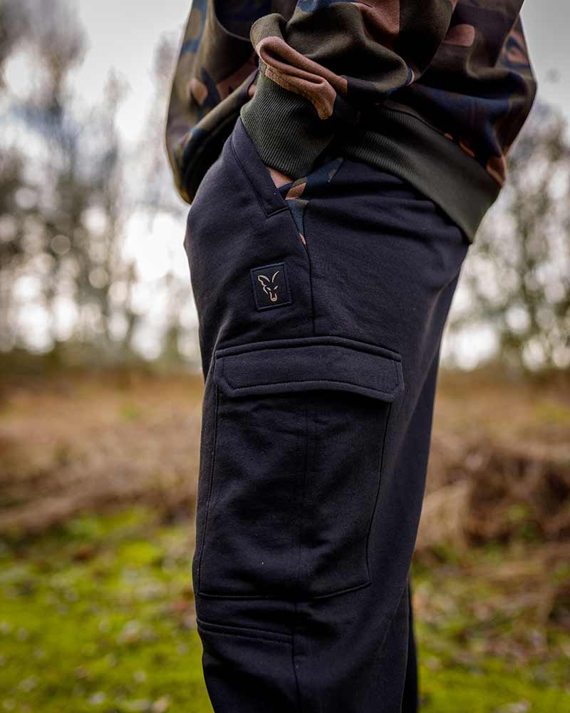 Fox LW Black/Camo Combat Joggers Visbroek