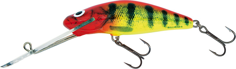 Salmo Bullhead SDR Plug 8cm (17g) - Clown Yellow Perch