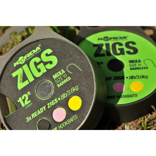 Korda Ready Tied Zigs Barbed