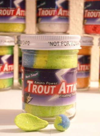 Top Secret Trout Attac Foreldeeg - Rainbow Green