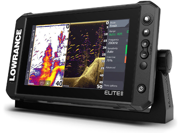 Lowrance Elite FS met Active Imaging 3-in-1 Transducer - FS 9