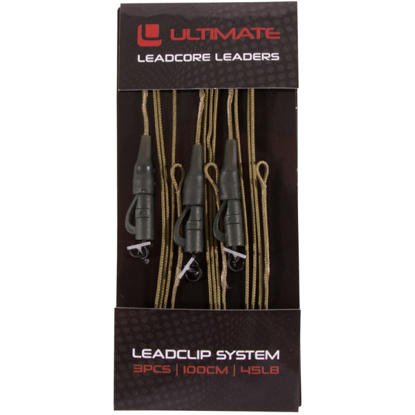 Super Complete Karperset - Ultimate Leadcore Leader with Leadclip