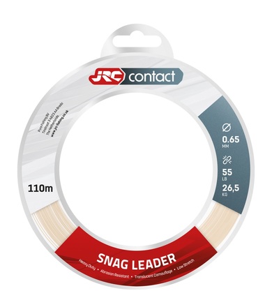 JRC Contact Snag Leader Translucent Camouflage (110m)