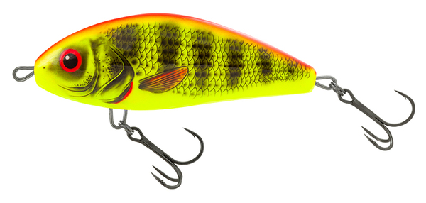 Salmo Fatso Floating Jerkbait 8cm (21g) - Bright Perch