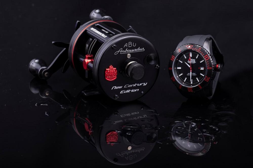 Abu Garcia N.B. - Ambassadeur New Century Edition Ursprung Reel RH + Horloge