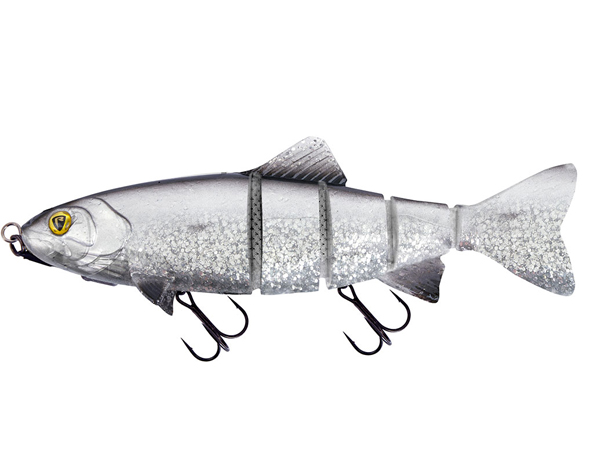 Fox Rage Replicant Jointed Trout Shallow 18cm, 77g - UV Silver Bleak