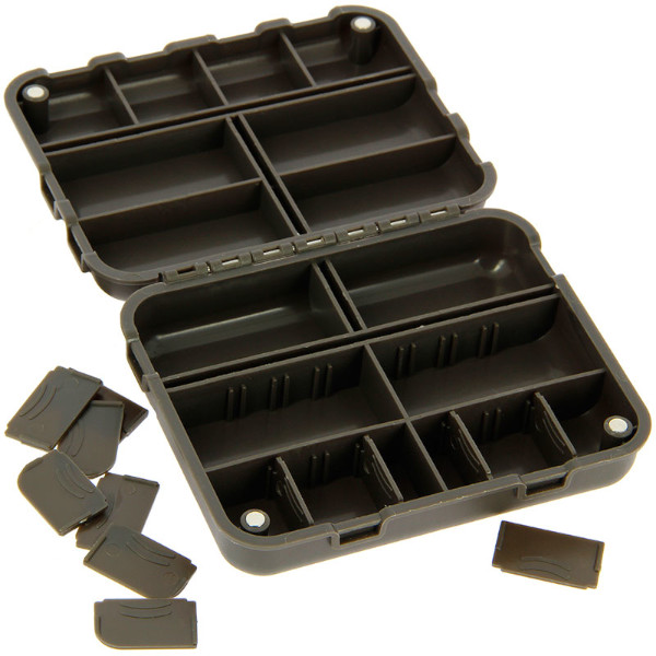 NGT Tacklebox Set, ideaal voor het opbergen van klein materiaal! - NGT XPR Carp Bit Box with Magnetic Lid