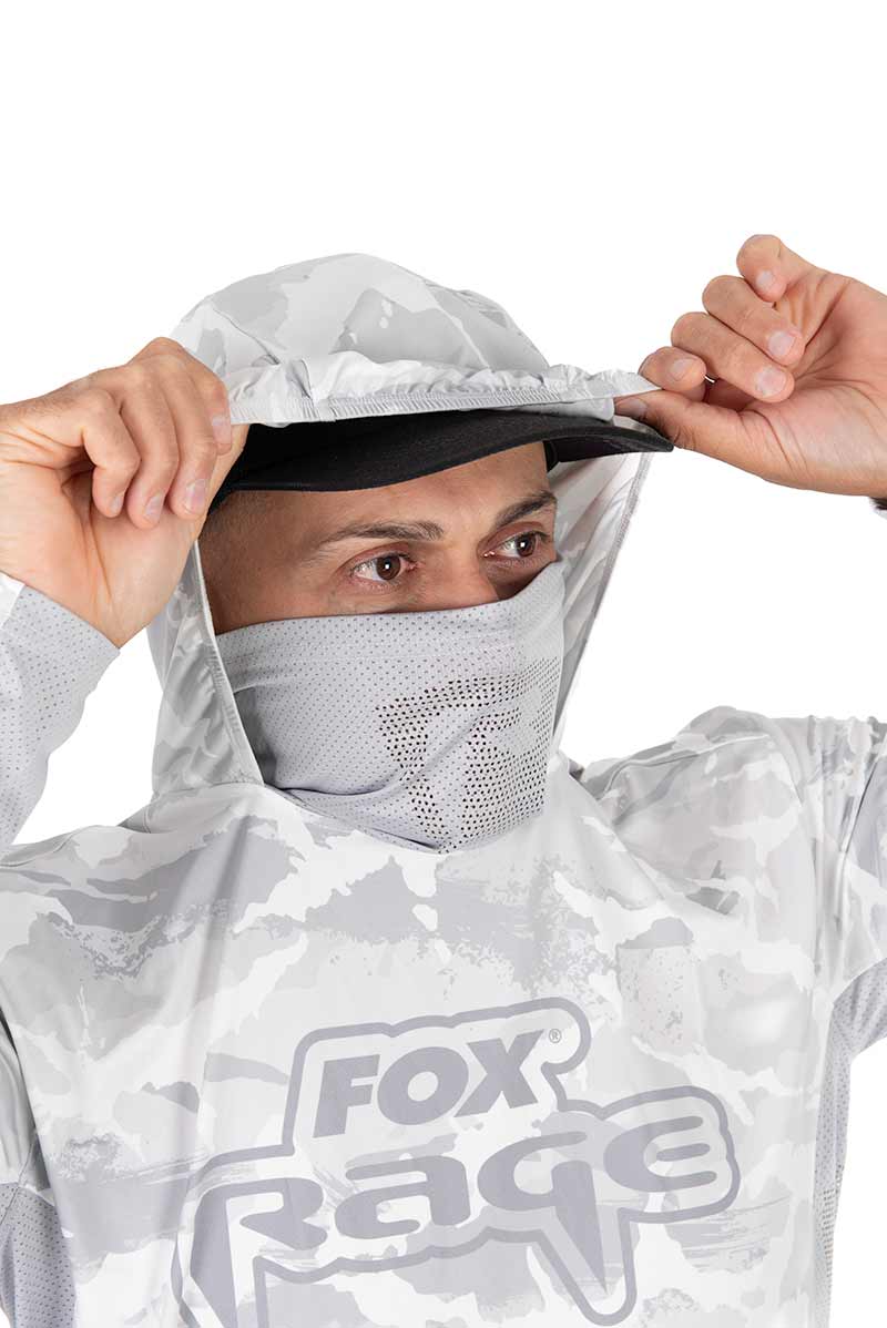 Fox Rage UV Hooded Light Cam Top Hoodie