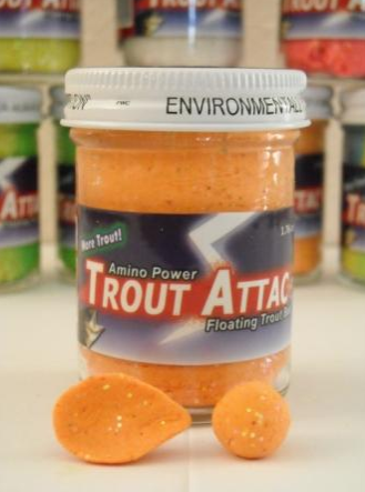 Top Secret Trout Attac Foreldeeg - Orange Flash