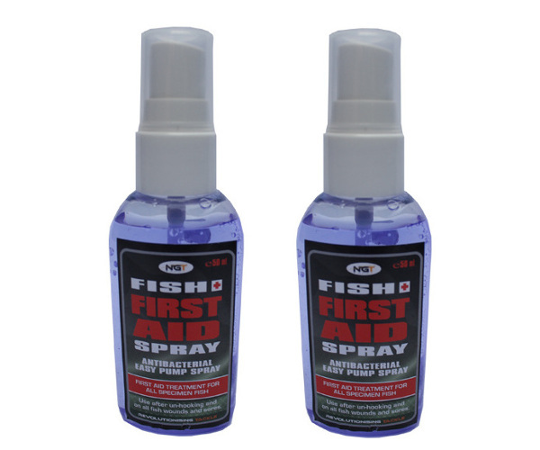 2 Flesjes First Aid Fish Spray