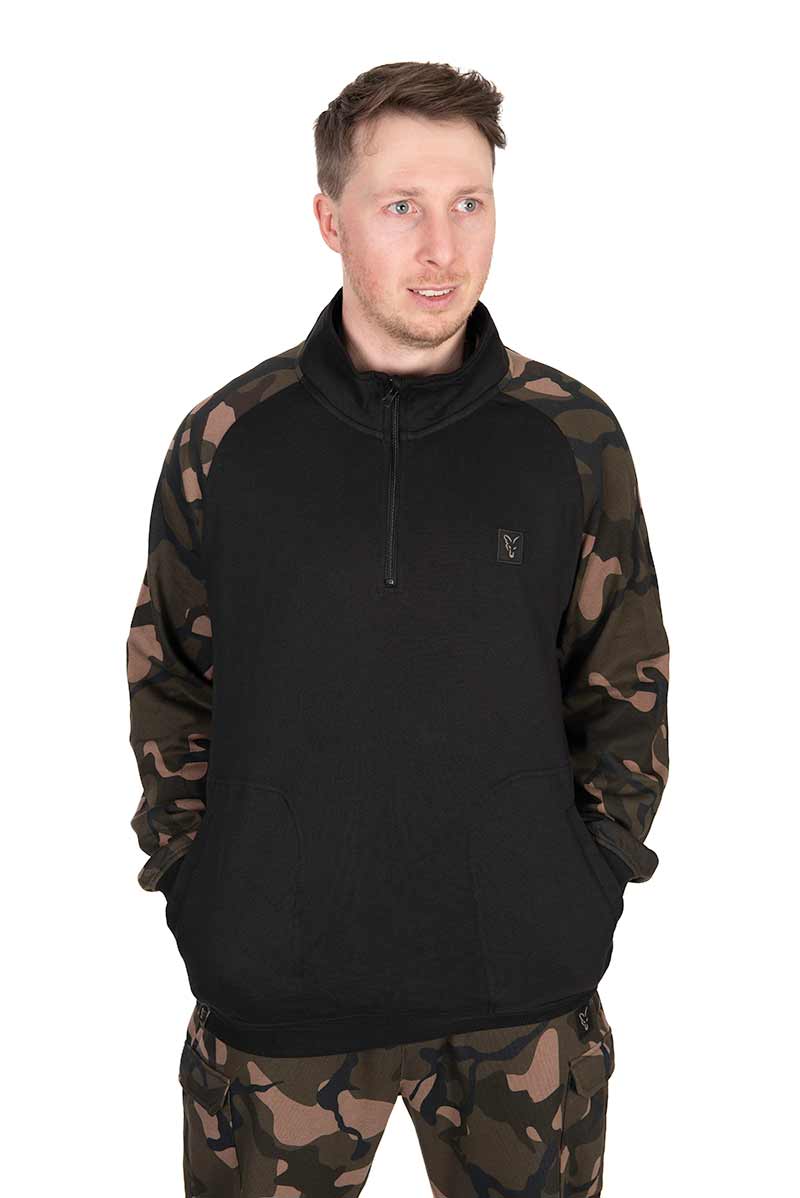 Fox LW Black/Camo QTR Zip Vistrui