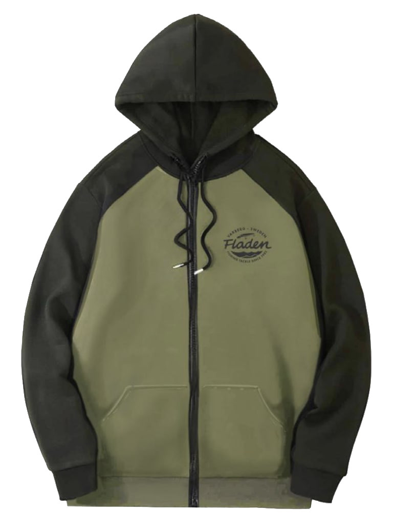 Fladen Hoody Jacket Duo Green Perch Visvest