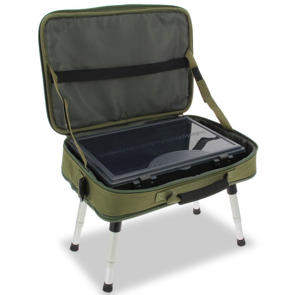NGT Deluxe Table System inclusief tacklebox