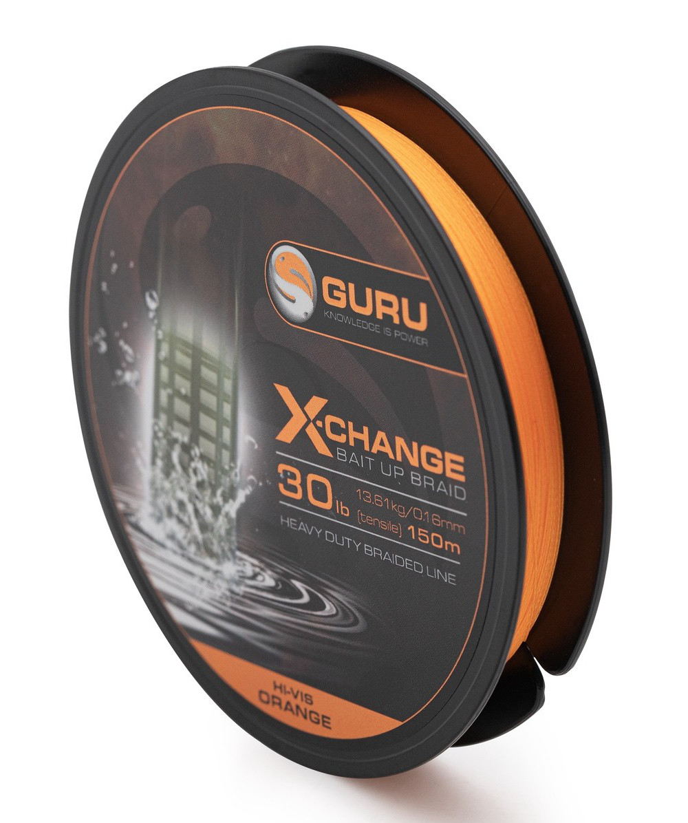 Guru X-Change Bait Up Gevlochten Lijn 0.16mm (150m)
