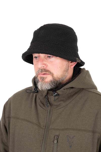 Fox Sherpa Bucket Hat - Black