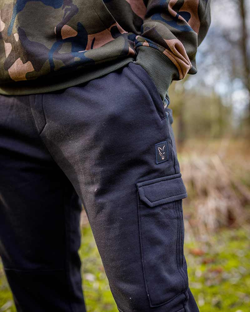 Fox LW Black/Camo Combat Joggers Visbroek