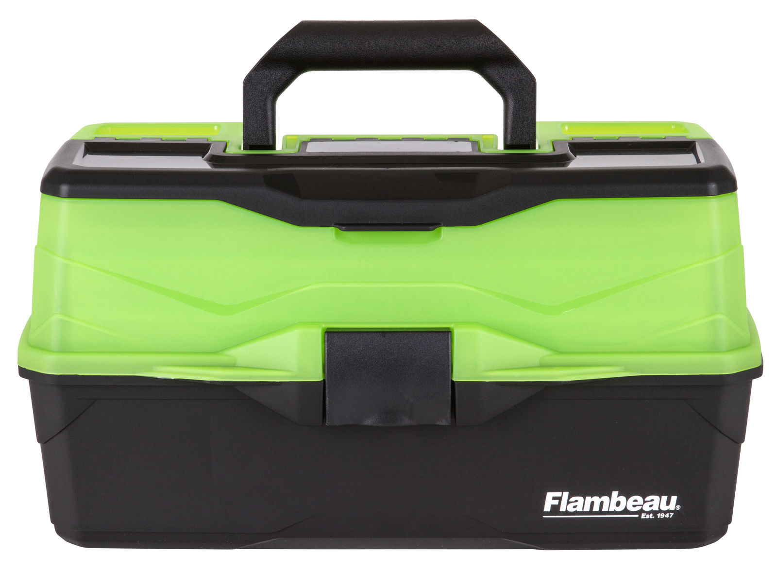 Flambeau Classic Viskoffer - Classic 3-Tray Frost Series Green
