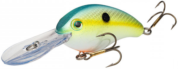 Strike King Pro-Model Series 4 11cm - Chartreuse Sexy Shad