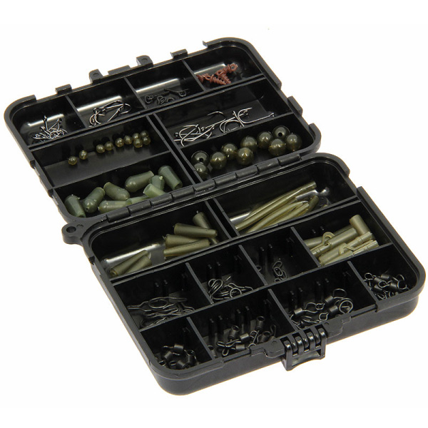 Complete NGT Karper Set met hengels, vrijloopmolens, rodpod, beetmelders en end-tackle!