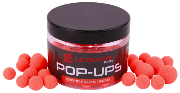 Ultimate Baits Super Sweet Pack - Ultimate Baits Fluo Pop Ups, Orange Exotic