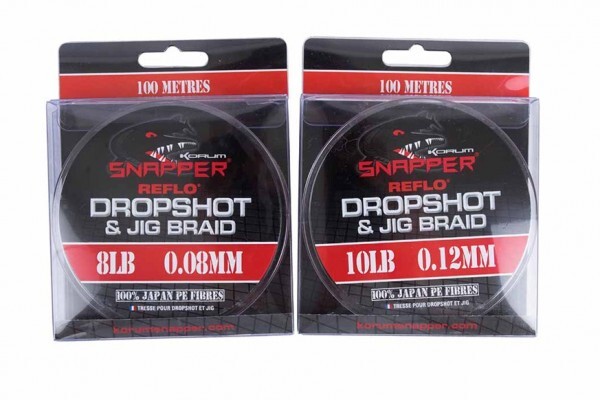 Korum Snapper Dropshot Jig Braid Gevlochten Lijn