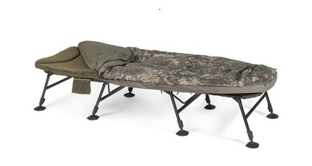 Nash Indulgence HD40 Sleep System 8 Legs Camo Wide (Stretcher + Dekbed)