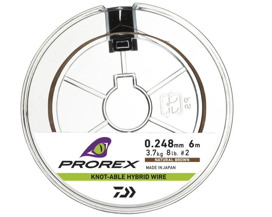 Daiwa PX Hybr. Knotable Wire 6m Brown