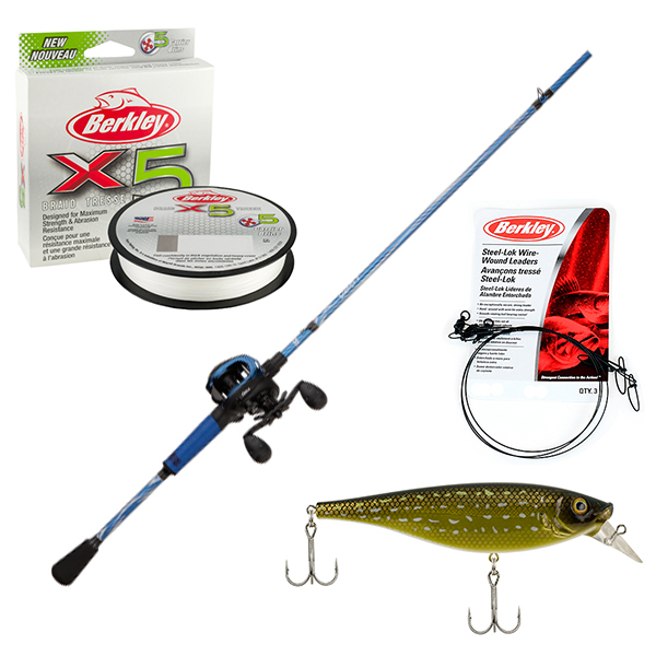 Abu Garcia Revo X Combo Set Blue