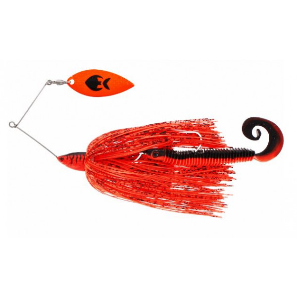 Westin MonsterVibe (Willow Blade) 65g - Red Tiger