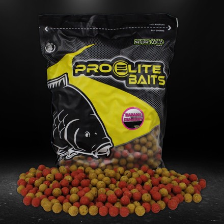 Pro Elite Baits Boilies Natural Foods Banana & Strawberry 20mm (8kg)
