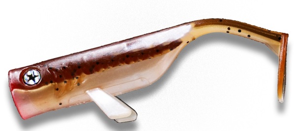 LMAB Drunk Bait Shad 12cm (4 Stuks) - Bourbon Bernd