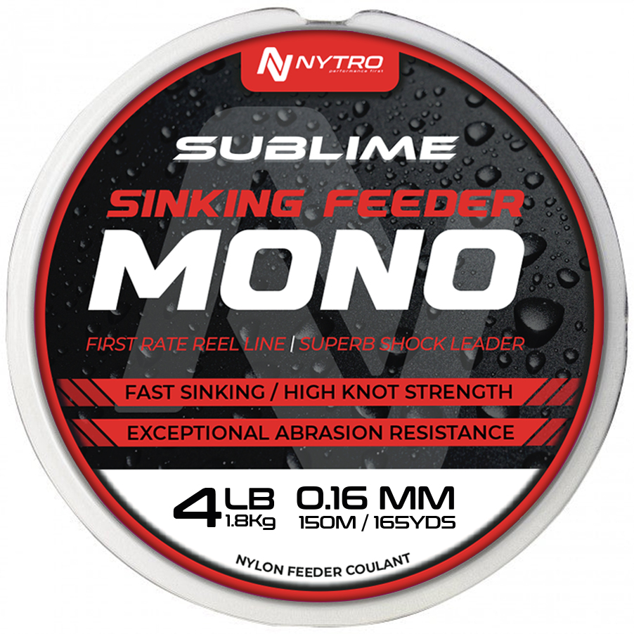 Nytro Sublime Sinking Feeder Mono Nylon 150m