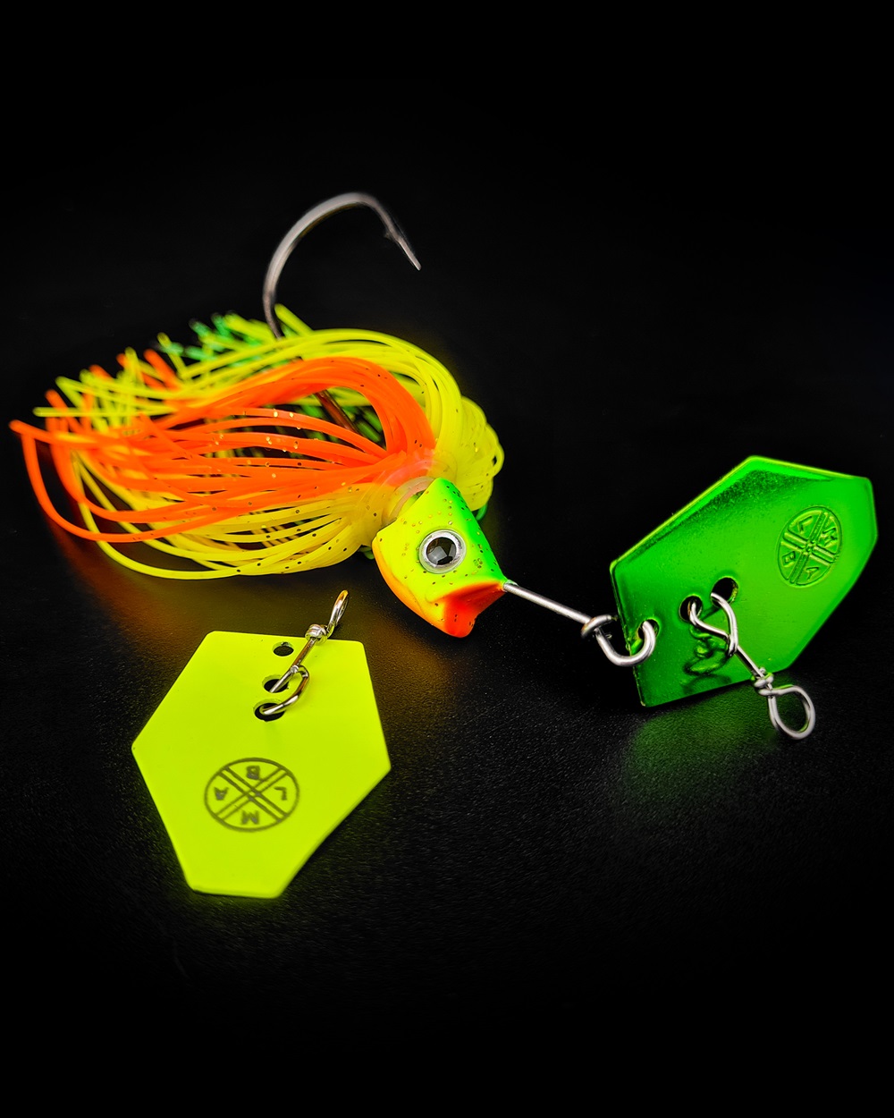 LMAB Multi Vibe 2.0 Bladed Jig #5/0 (21g) - Firetiger