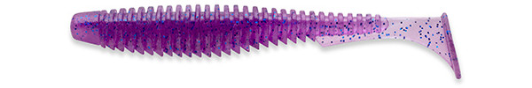 FishUp U-Shad 6,2cm, 9 stuks! - Violet / Blue