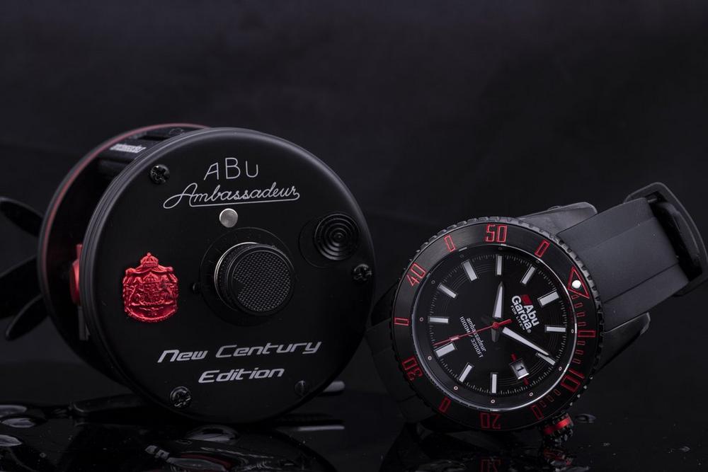 Abu Garcia N.B. - Ambassadeur New Century Edition Ursprung Reel RH + Horloge