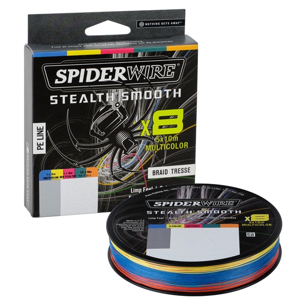 Spiderwire Stealth Smooth 8 Braid Multicolor Gevlochten Lijn (2000m)