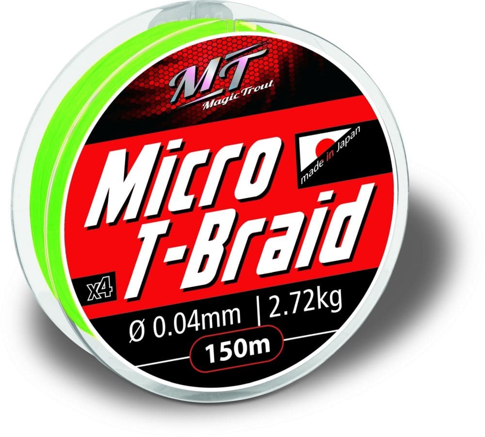 Magic Trout Micro T-Braid Gevlochten Lijn 150m